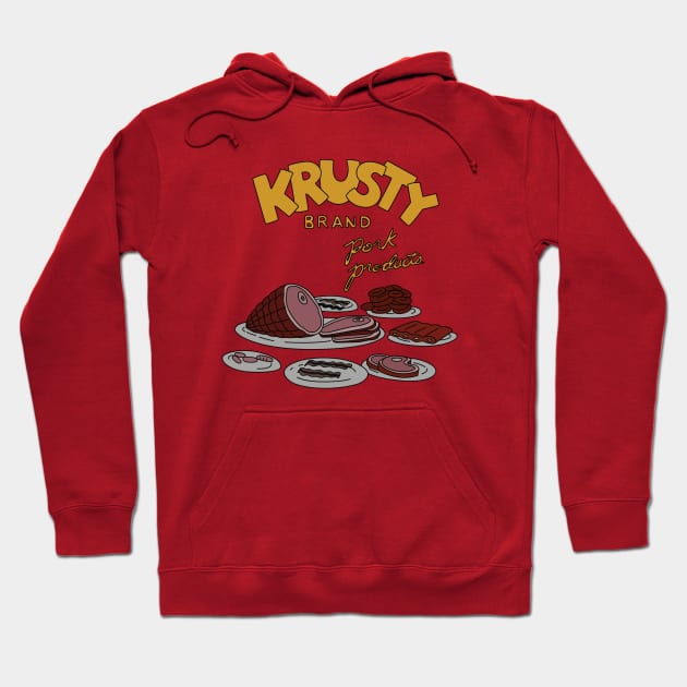 Krusty Brand Pork Products Hoodie by saintpetty